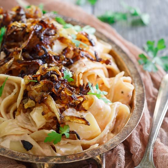Creamy Tomato Ranch Pappardelle