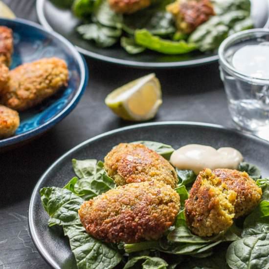 Tasty Turmeric Falafel