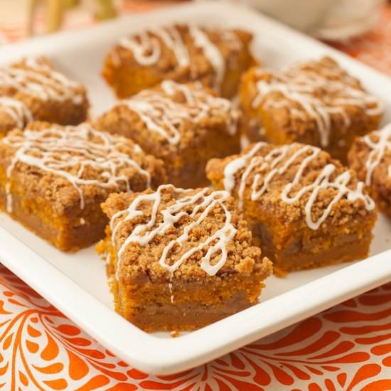 Pumpkin Crumb Coffee Cake
