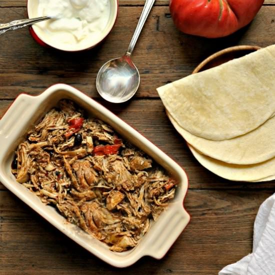 Crockpot Chicken Fajitas