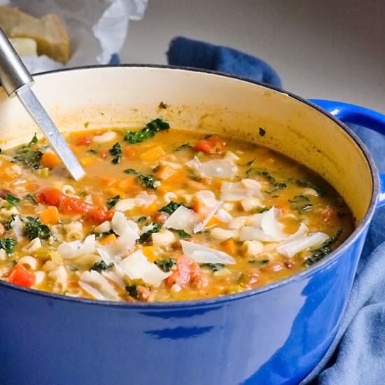Creamy Minestrone Soup