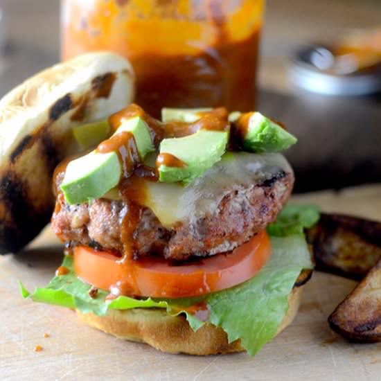 Enchilada Turkey Burger