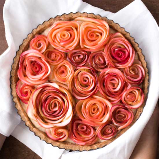 Apple Rose Tart