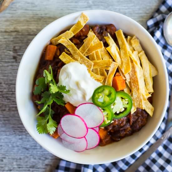 Spaghetti Squash Chili