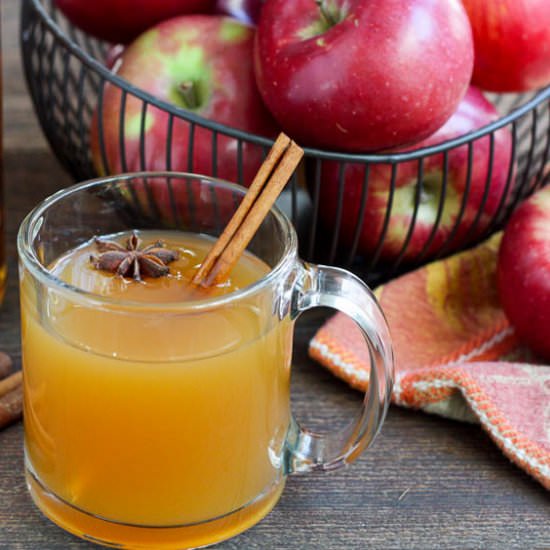 Hot Spiked Cider