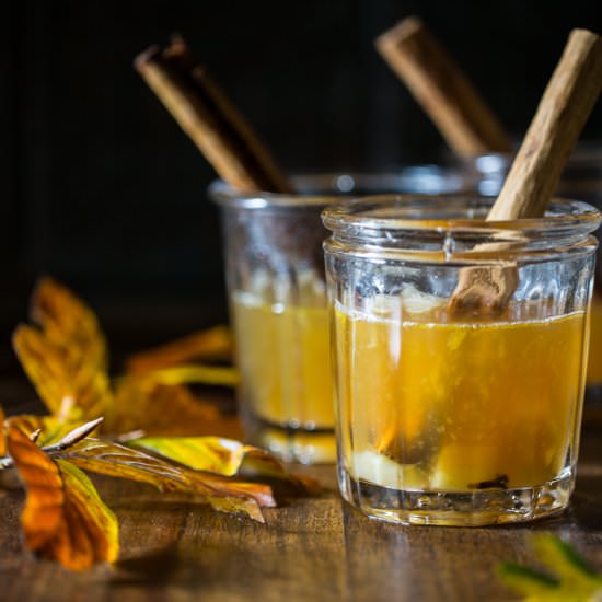 Mulled Perry with Pears & Spices