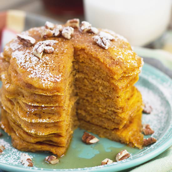 Pumpkin Spice Pancakes