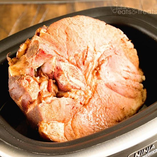 Crock Pot Honey Glazed Ham
