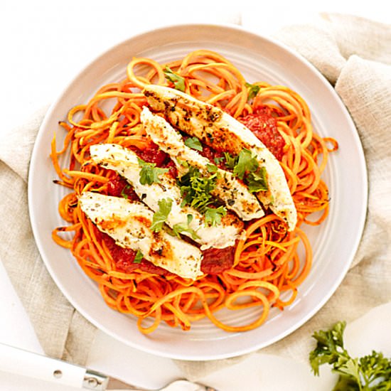 Sweet Potato Noodles
