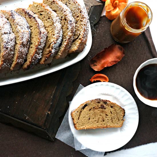 Mocha Caramel Pound Cake