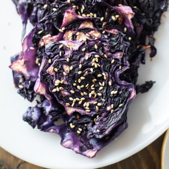 Red Cabbage Steaks