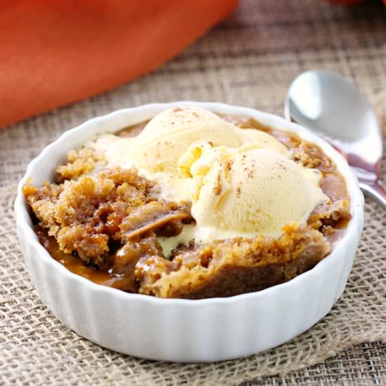 Pumpkin Spice Lava Cake