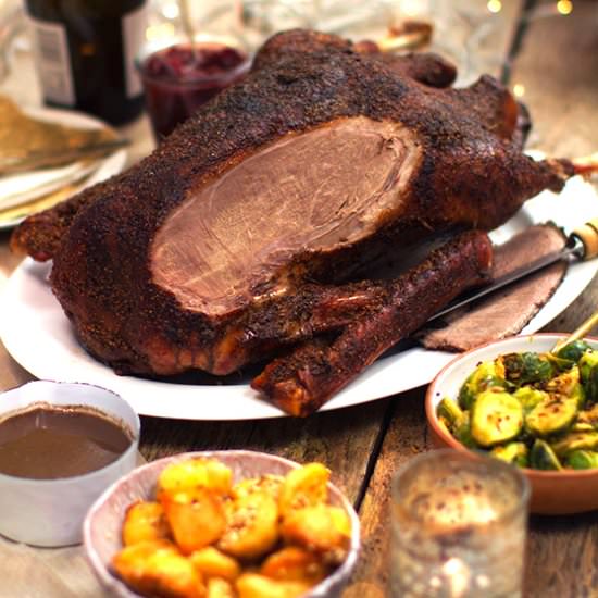 Spiced Roast Goose
