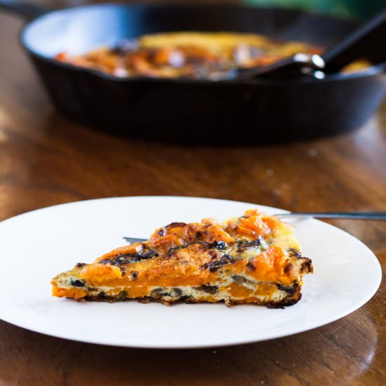 Roasted Sweet Potato Frittata