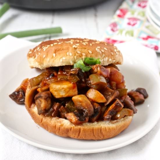 Vegetarian sloppy Joes