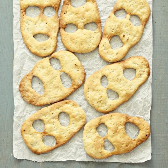 Herbed “Boo/ Ghost” Breads