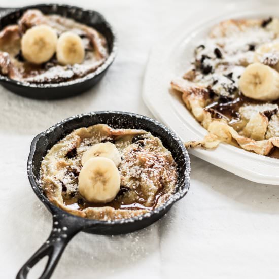 Chocolate Chip German Pancakes