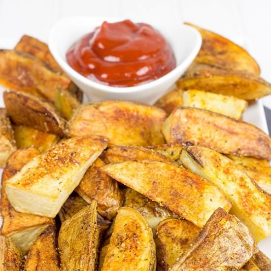 Oven Roasted Potato Wedges