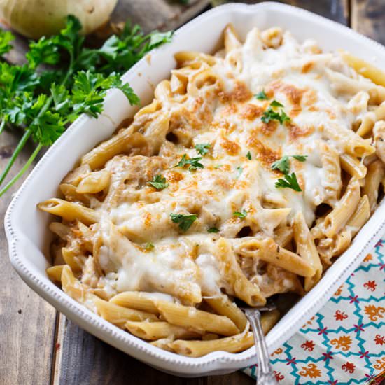 French Onion Pasta