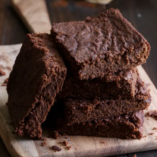 Pumpkin brownies