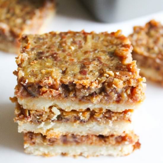 Pumpkin Pecan Toffee Bars