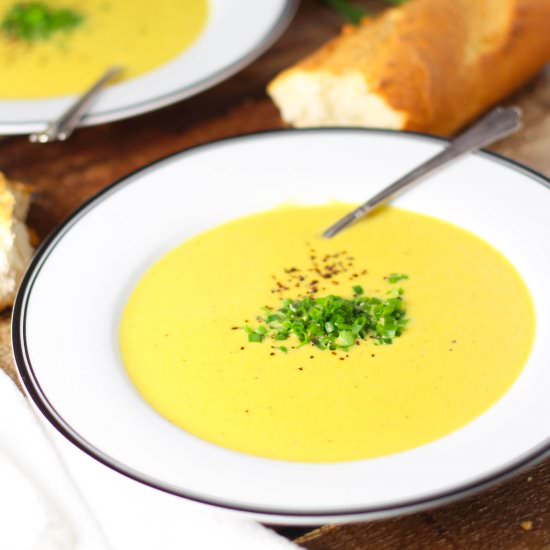 Coconut Curry Butternut Squash Soup