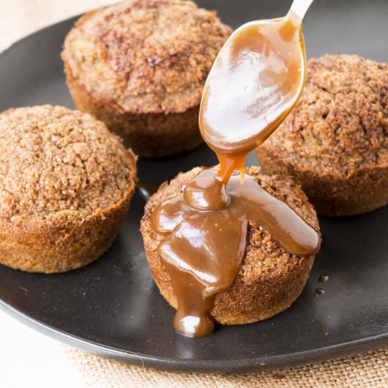 Healthy Apple & Cinnamon Muffins