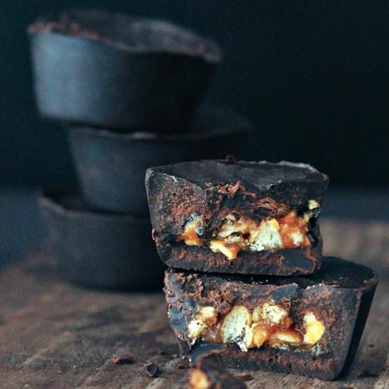 Buttery Crunch Caramel Cups