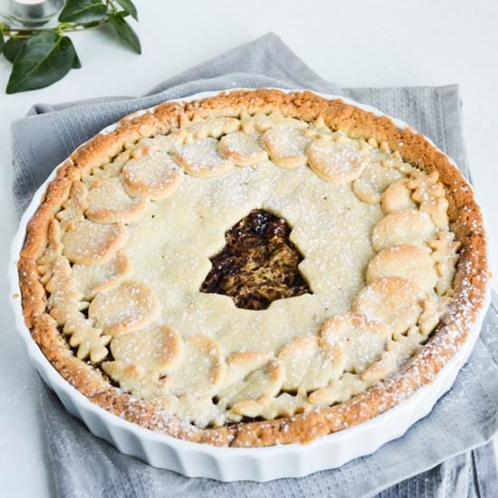 Poppy seed sweet zucchini pie