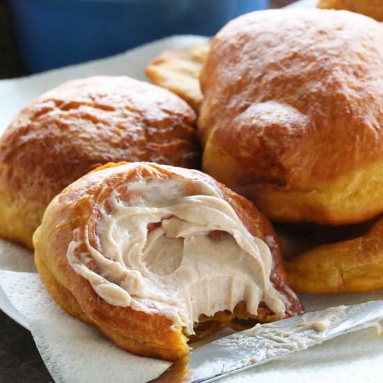 Fried Pumpkin Scones
