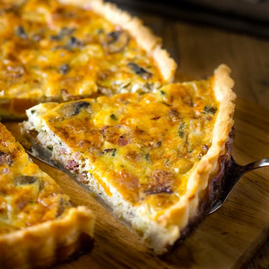 Autumn Harvest Quiche