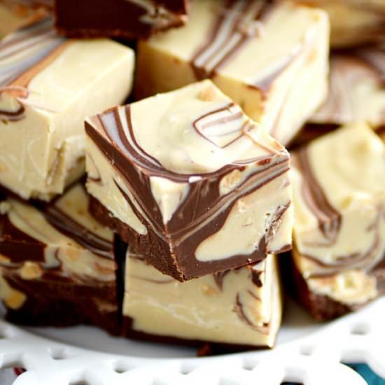 Tiger Butter Fudge