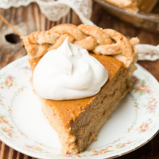 Classic Pumpkin Pie