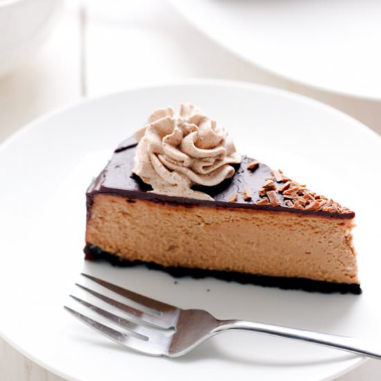 Triple Chocolate Cheesecake