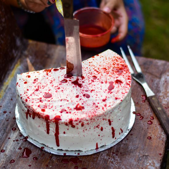 A Red Velvet Murder Cake