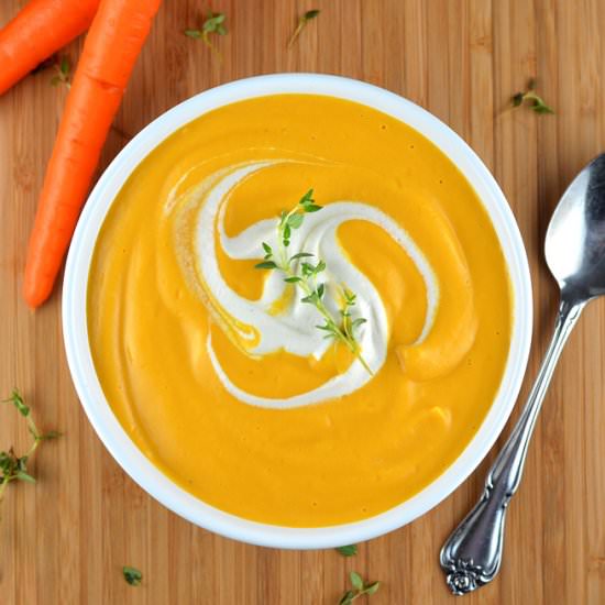 Gingered Carrot Bisque