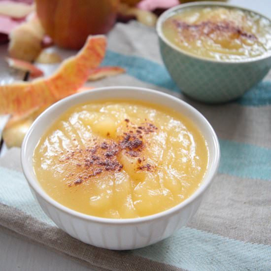 Homemade Apple Purée