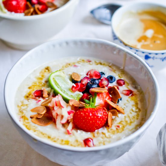 Almond & Coconut Bircher Muesli