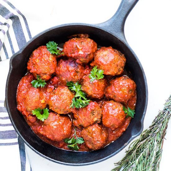 Easy Slow Cooker Meatballs
