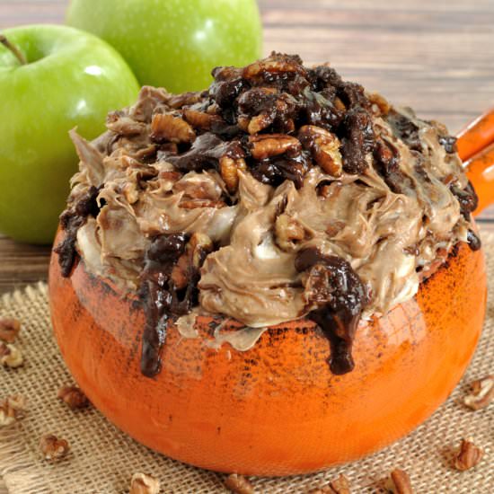 Chocolate Bourbon Pecan Pie Dip
