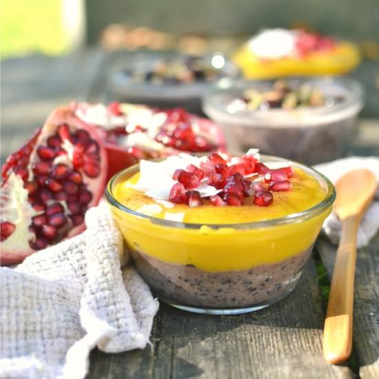 Vegan Black Rice Pudding