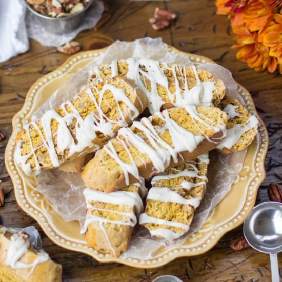 Pumpkin Spice Biscotti