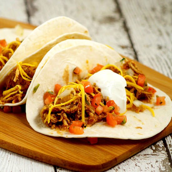 Crockpot Chicken Tacos