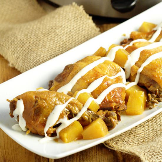 Crockpot Hawaiian Chicken