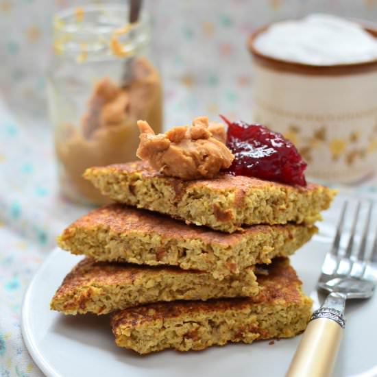 The Best Apple Oat Pancake