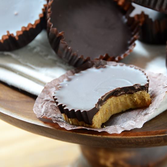 Chocolate Pumpkin Spice Candy Cups