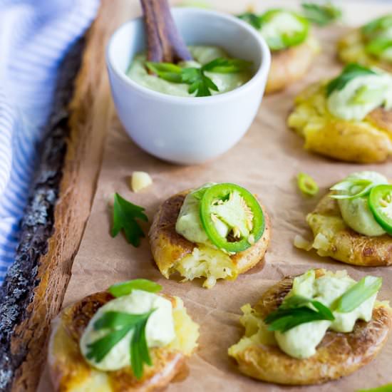 Crispy Smashed Potatoes