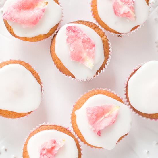 Rose & Almond Fairy Cakes