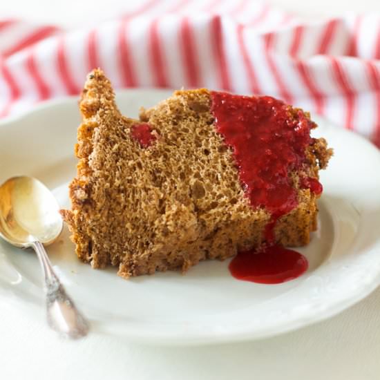 Chocolate Angel Food Cake