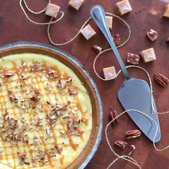 Caramel Pecan Cheesecake